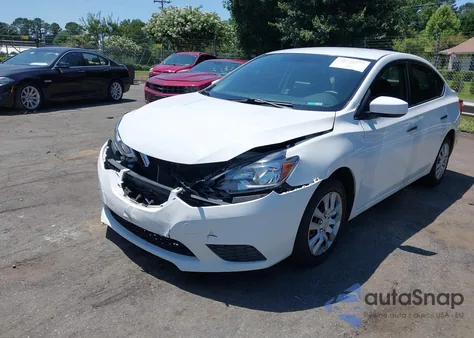 2017 Nissan Sentra Sv from USA, damaged, VIN 3N1AB7AP7HY328202